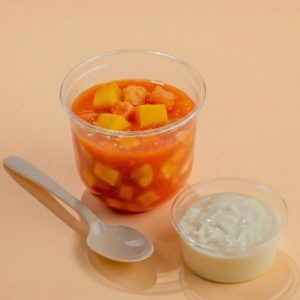 Salpicón con salsa 3 leches